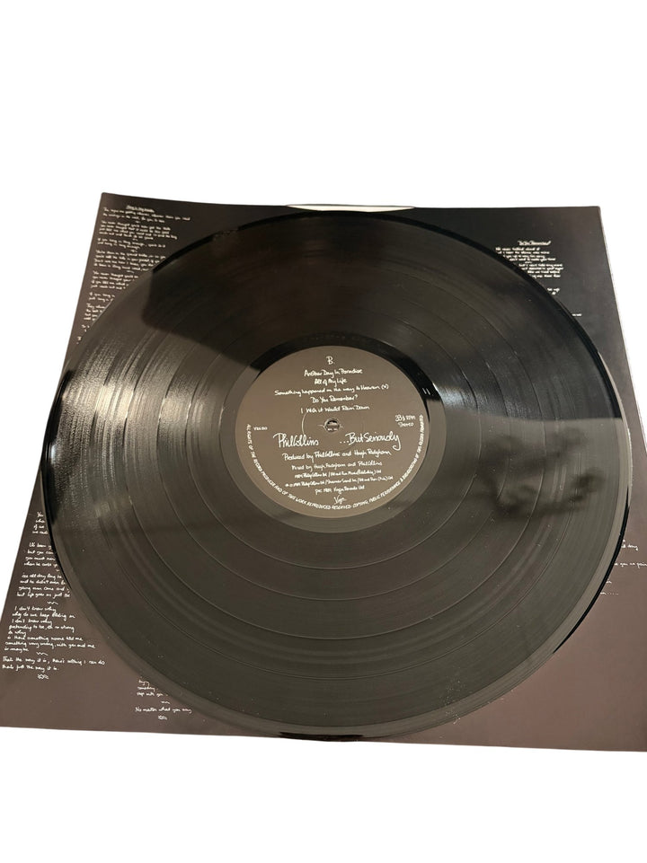 Phil Collins ...But Seriously Vinyl Record - Good