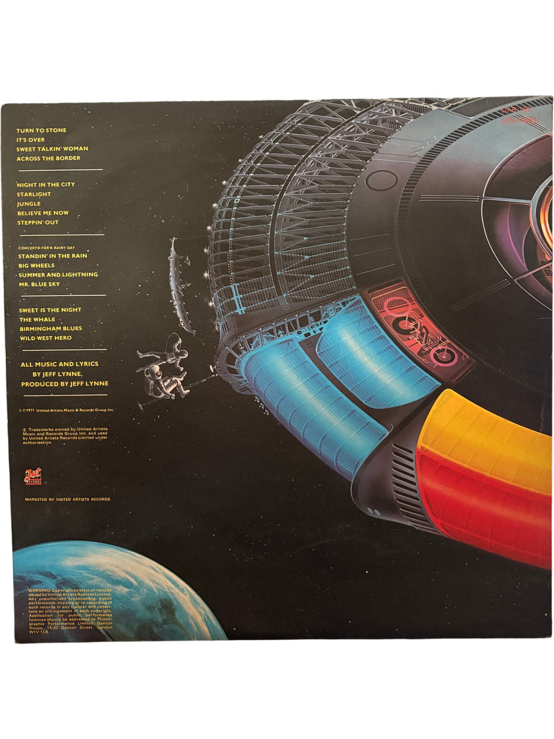 ELO Out Of The Blue LP - Good