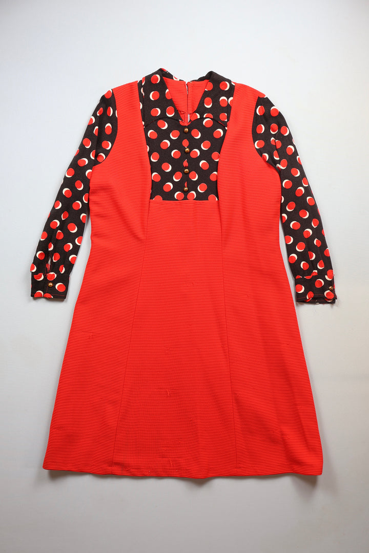 1990's Polka-Dot Dress