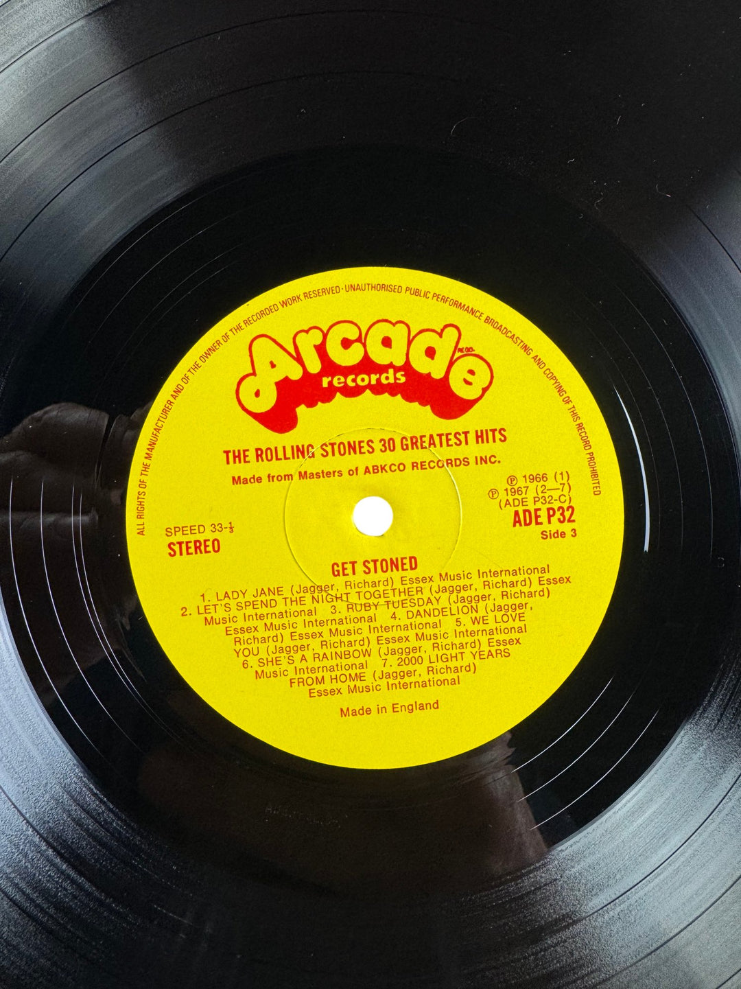 The Rolling Stones Get Stoned Vinyl - Very Good