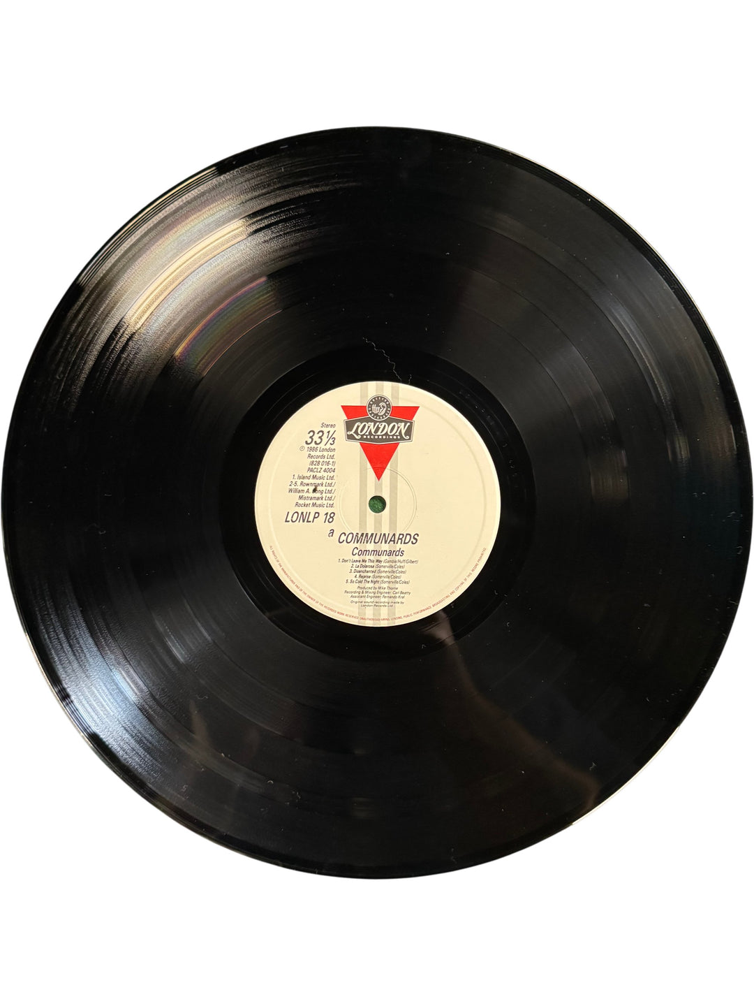 1986 Communards Vinyl LP - Think Vintage