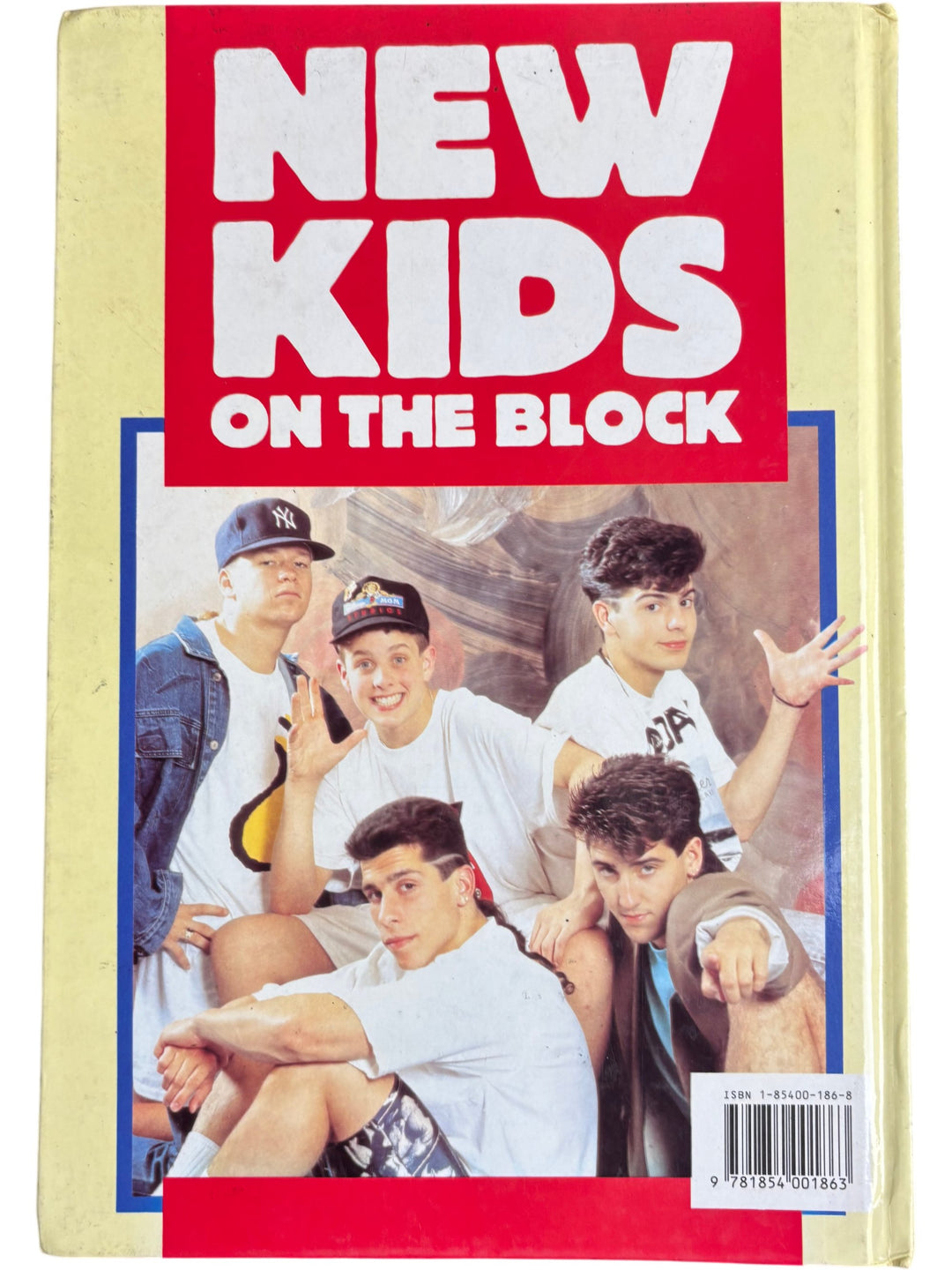 New Kids on the Block Special Edition Hardcover Collectible Book - Think Vintage