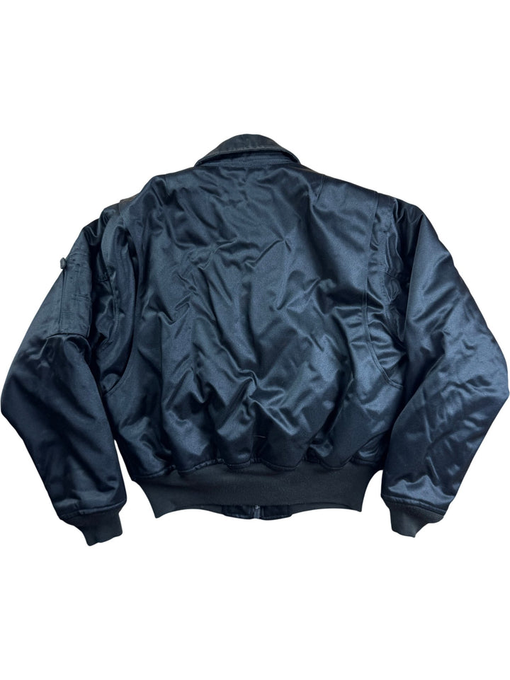 Schott NY Black Bomber Jacket - M