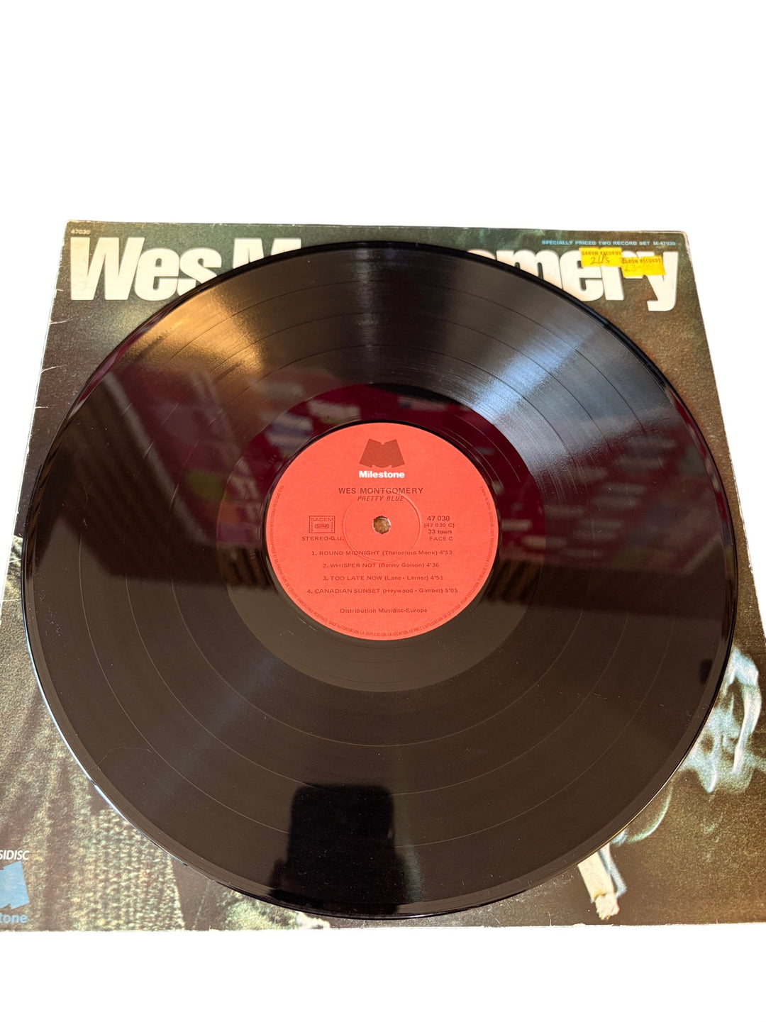 Wes Montgomery Pretty Blue Vinyl Record - Fair