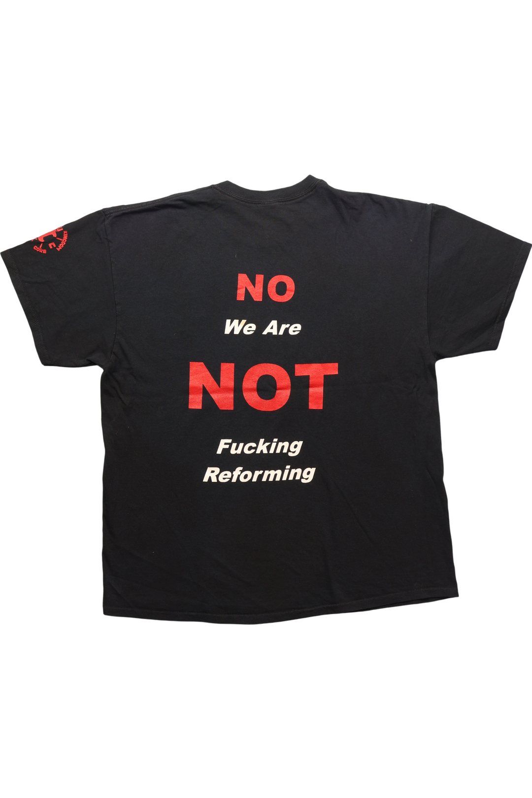 Acid Reign No Reform T-Shirt - XL - Think Vintage
