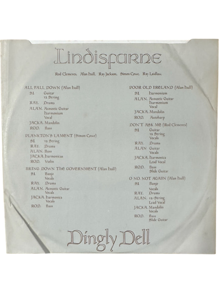 1970s Lindisfarne Dingly Dell Vinyl Record - Good