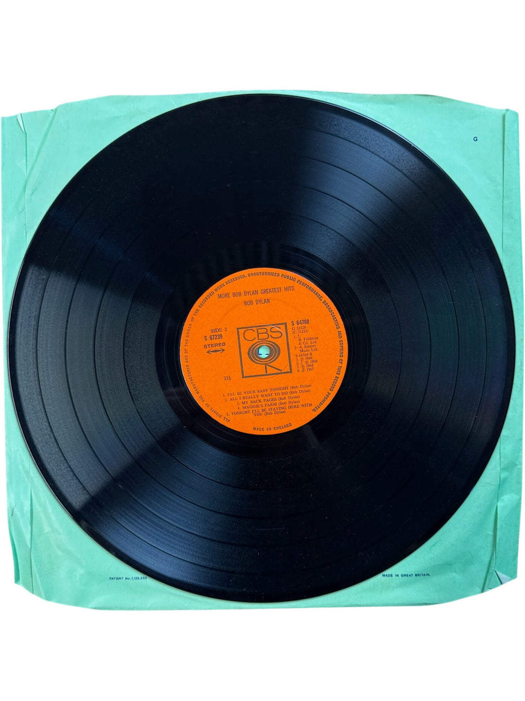 More Bob Dylan Greatest Hits Vinyl - Good