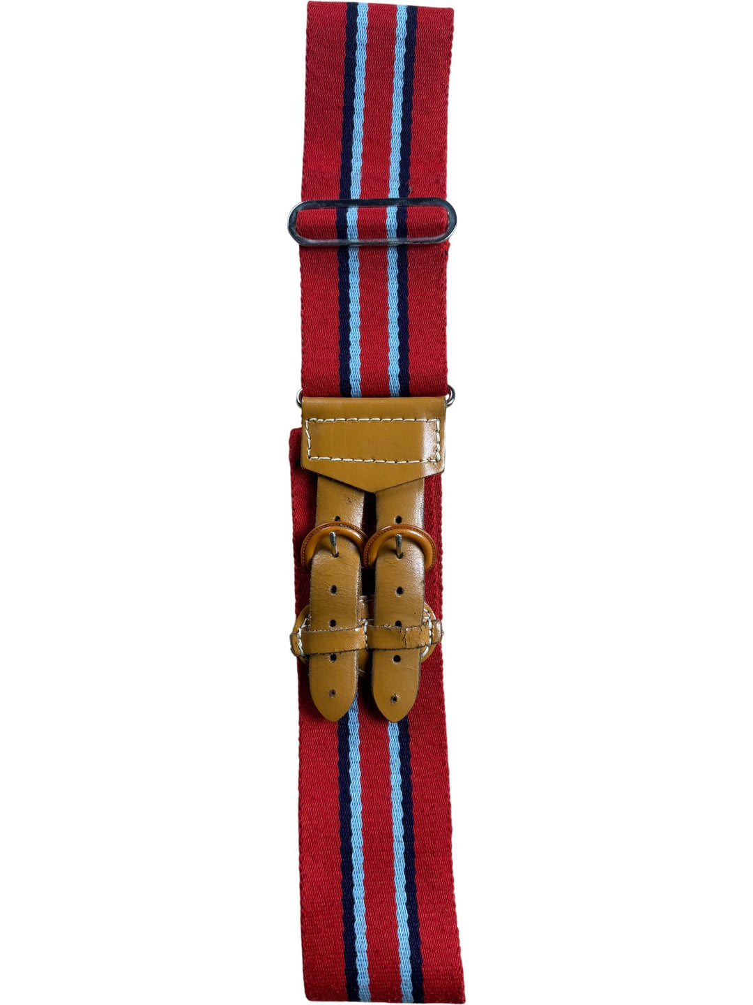 Red Striped Belt - W32-36