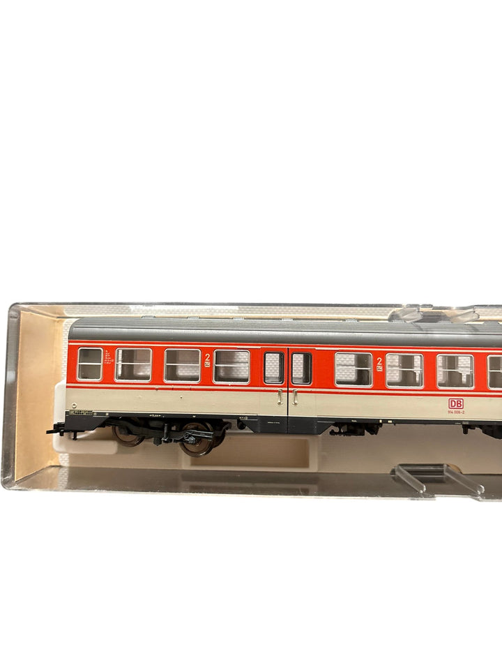 Fleischmann Model Train Carriage 4433 Red