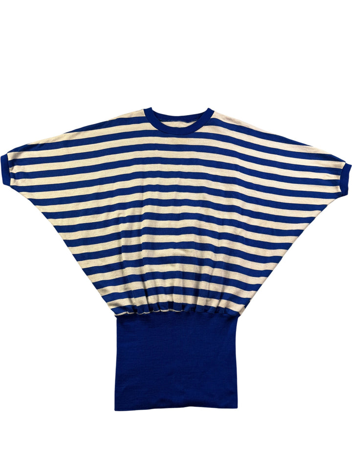 Striped Batwing Top - S