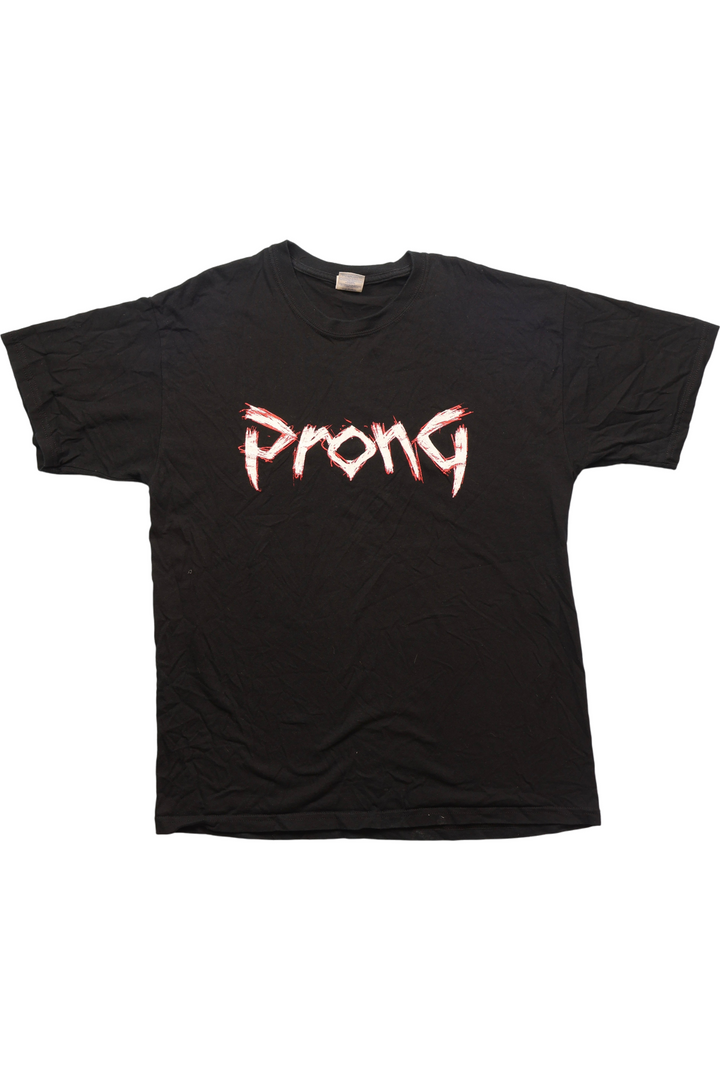 Prong Band Graphic T-Shirt - XL - Think Vintage