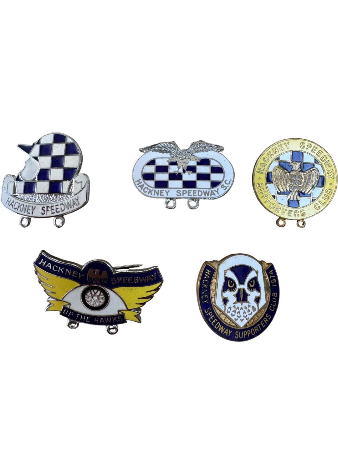 Hackney Speedway Supporters Club Pins
