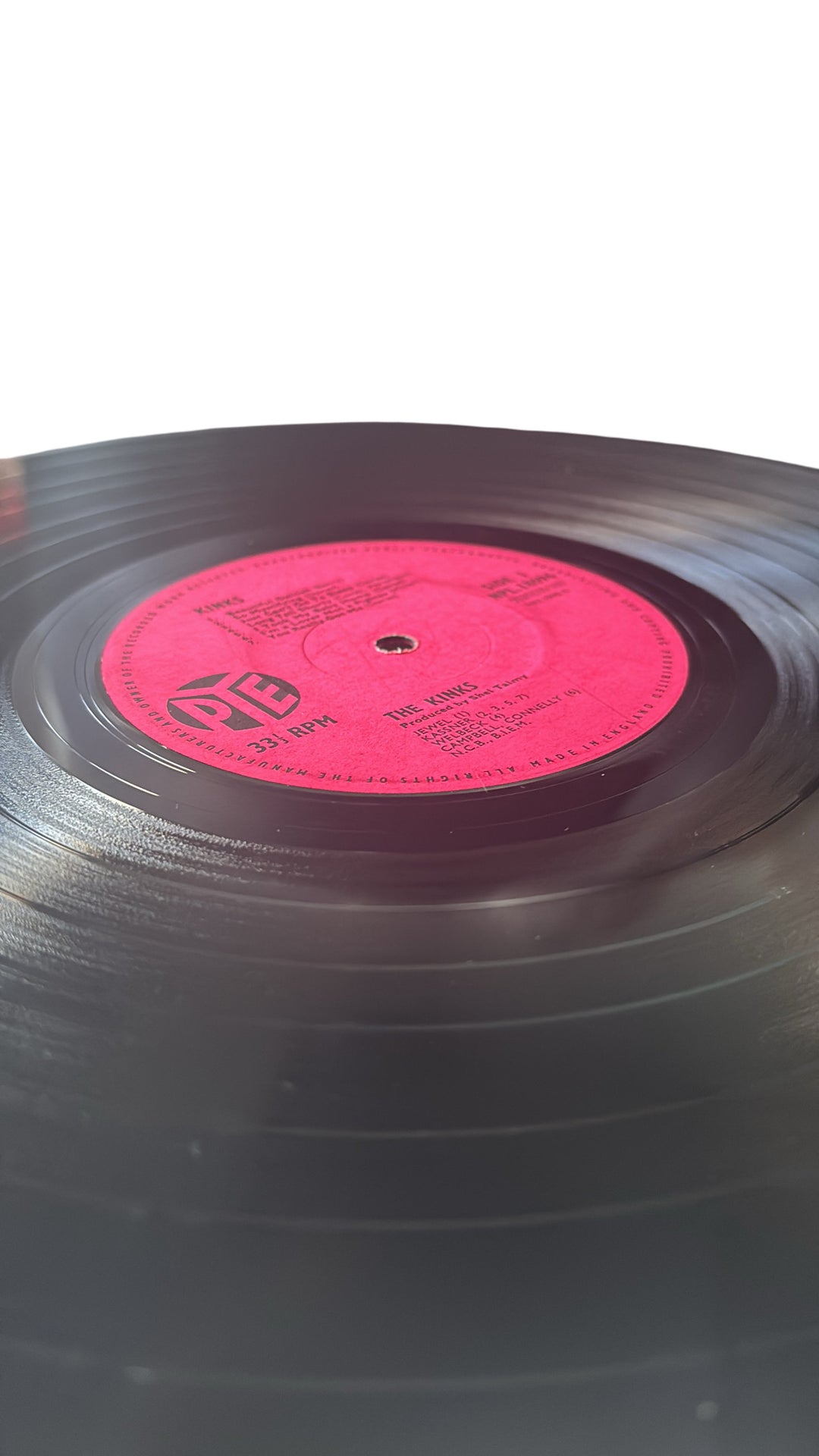 1960s Kinks Vinyl Album