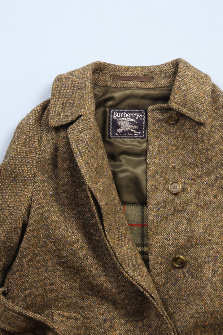 Vintage Burberry Tweed Coat