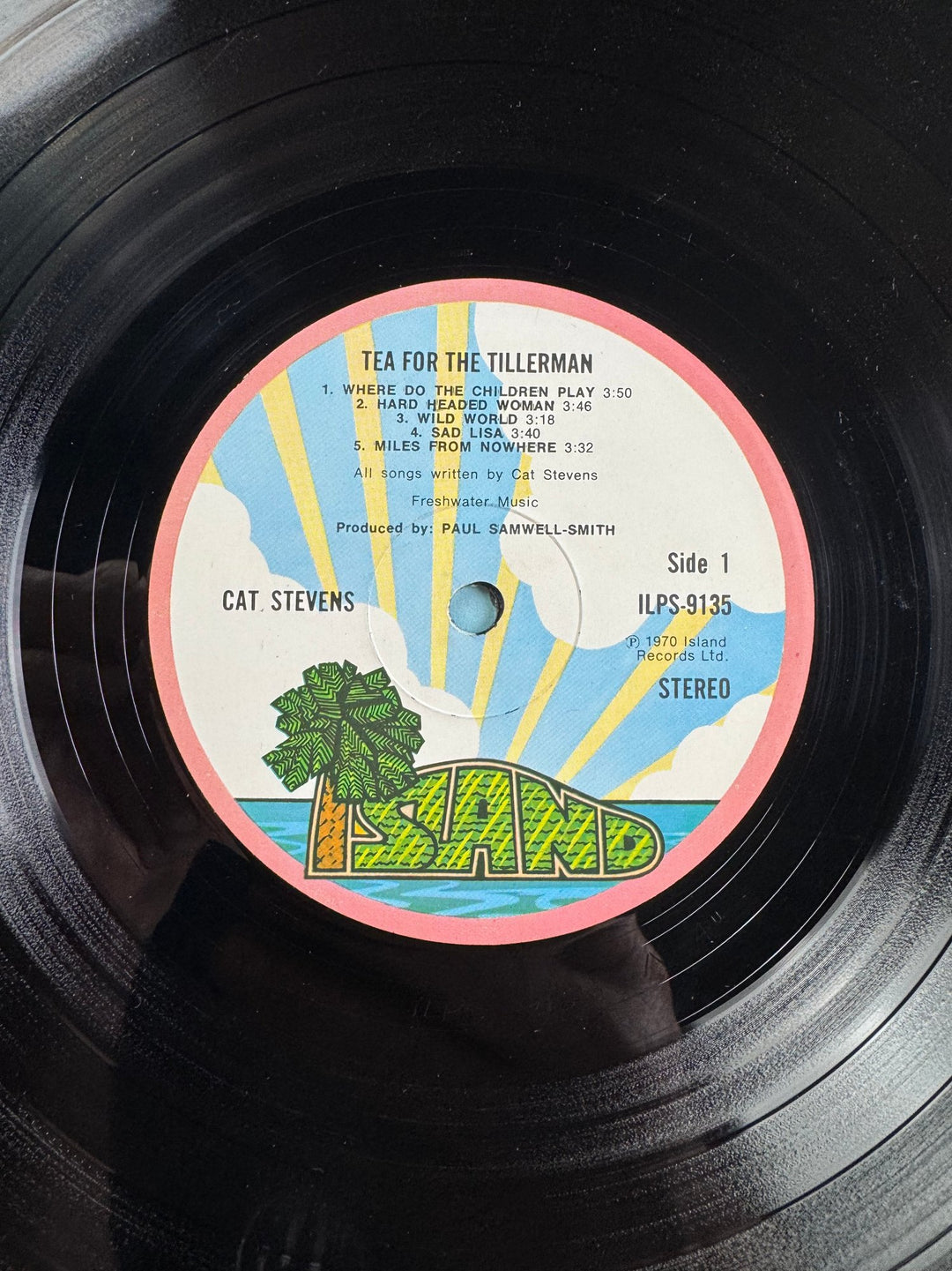 Cat Stevens Tea For The Tillerman LP Record - Very Good