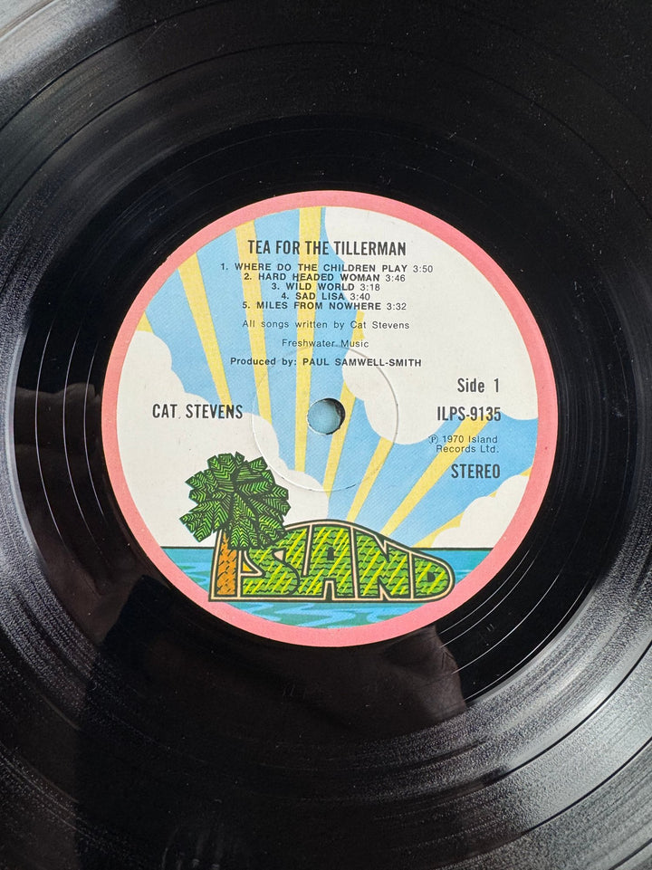Cat Stevens Tea For The Tillerman LP Record - Very Good