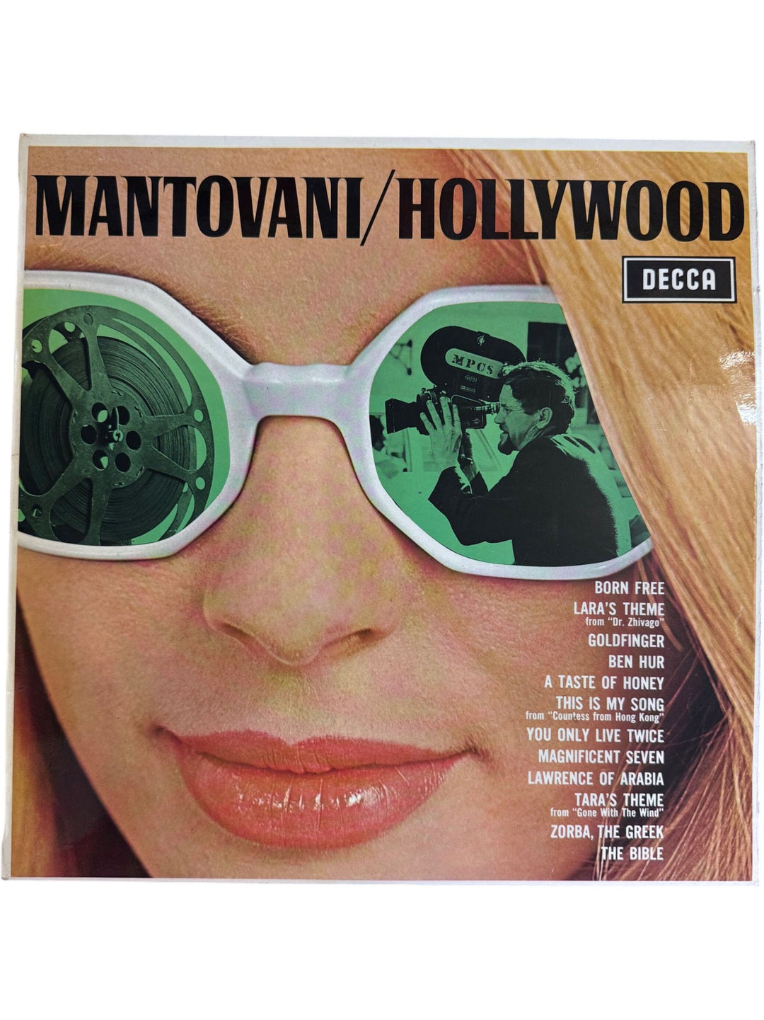 Mantovani Hollywood Decca Record - Very Good