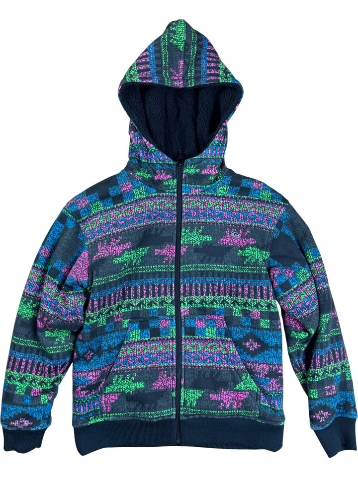 Quiksilver Multicolor Hooded Sweatshirt - M