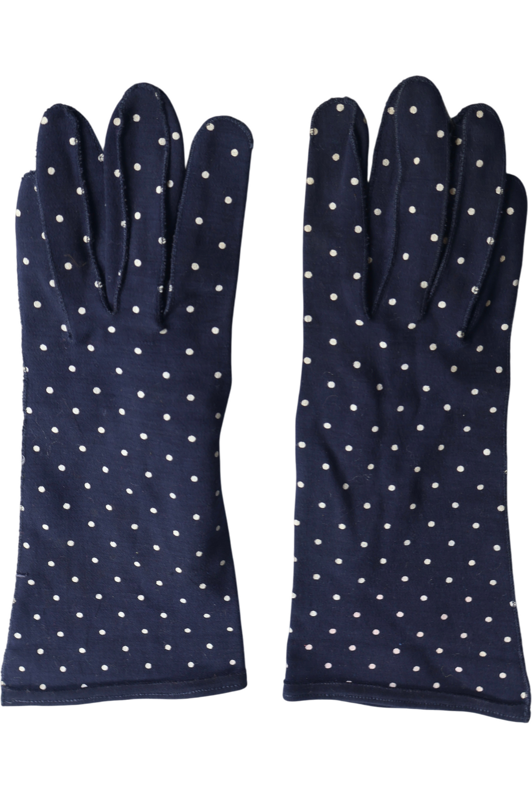 90s Polka Dot Women's Gloves - Think Vintage
