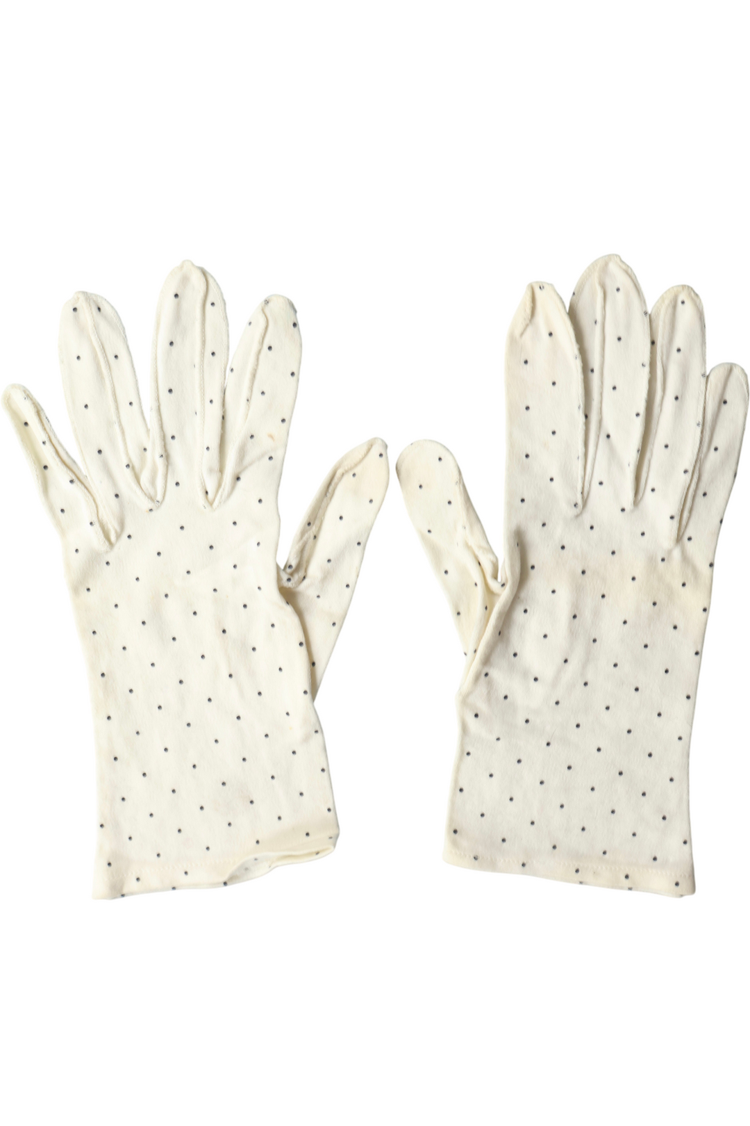 90s Polka Dot Women's Gloves - Think Vintage
