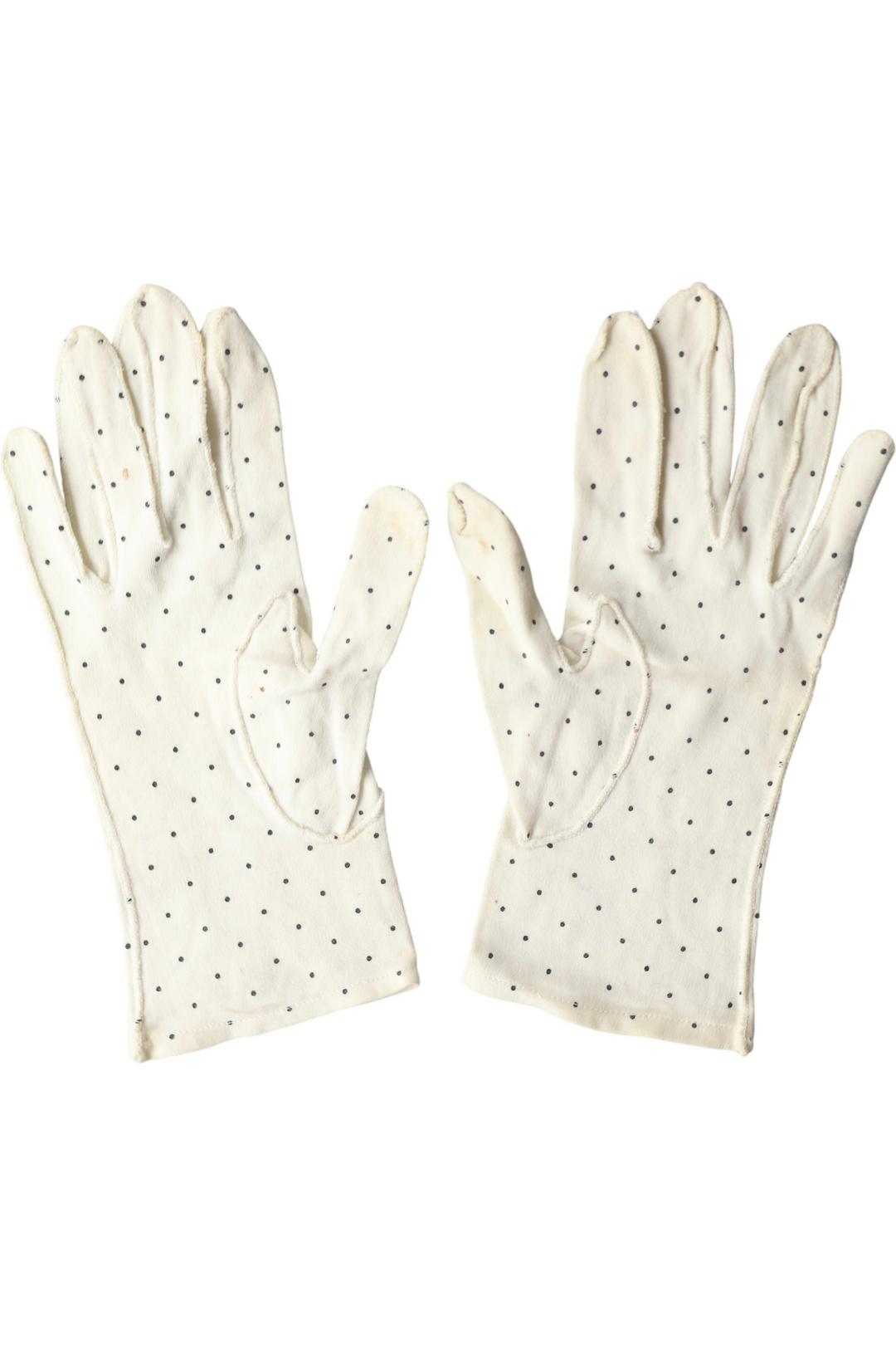 90s Polka Dot Women's Gloves - Think Vintage
