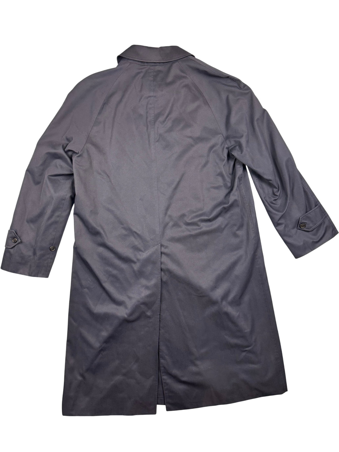 Burberrys Blue Trench Coat - S