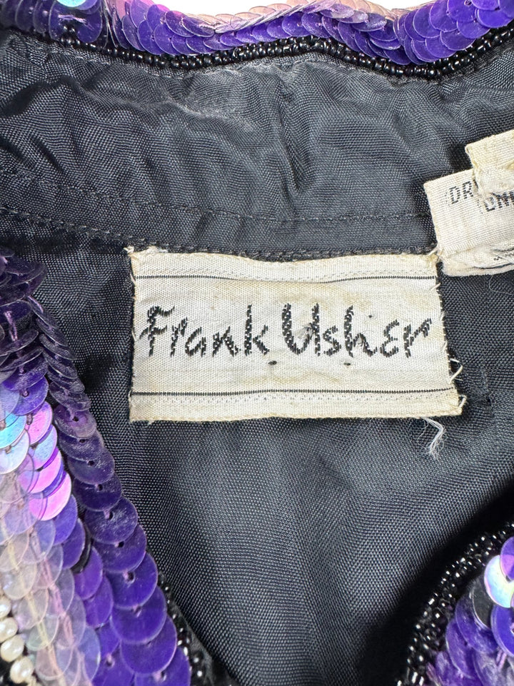 Frank Usher Sequin Embellished Jacket - XL
