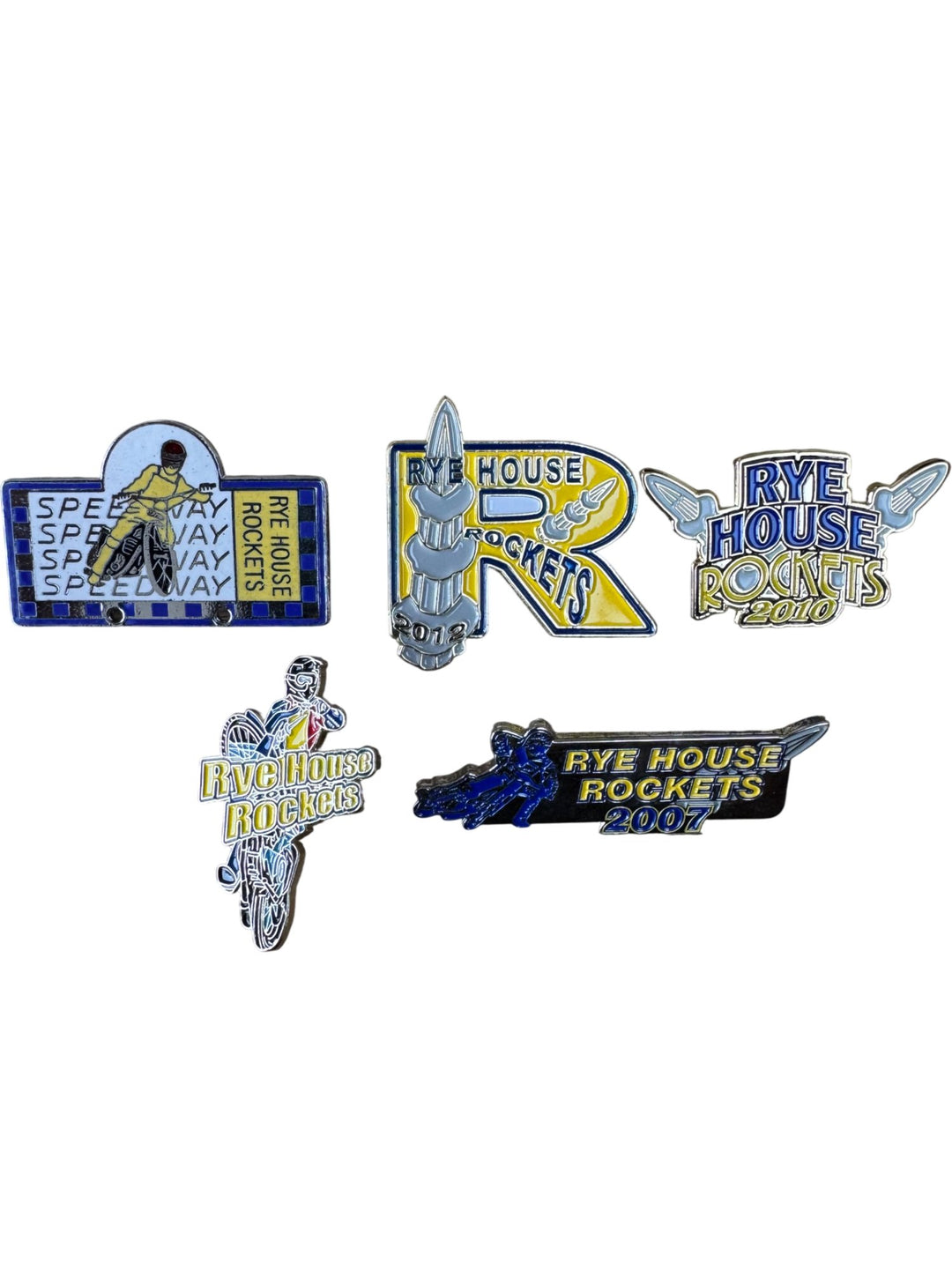 Rye House Rockets Speedway Pins Collection