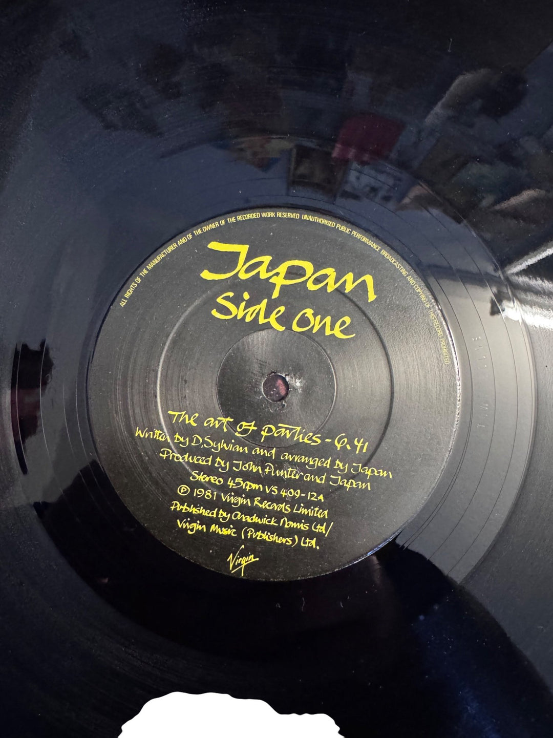 Japan The Art of Parties Vinyl Record- Very Good
