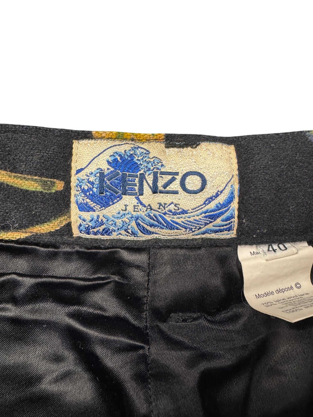 Kenzo Floral Patterned Trousers