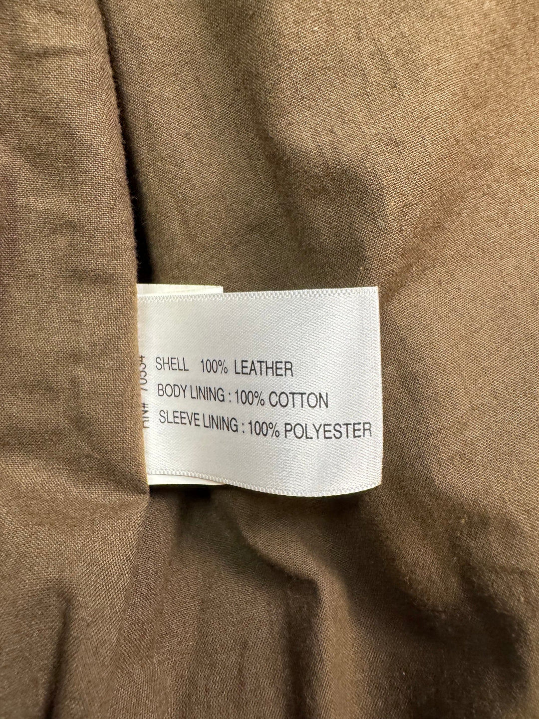 Orvis Thunderbird Flight Jacket Brown Leather - L