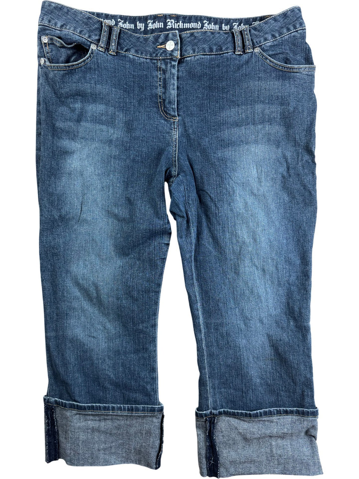 John Richmond Cropped Denim Jeans - W36