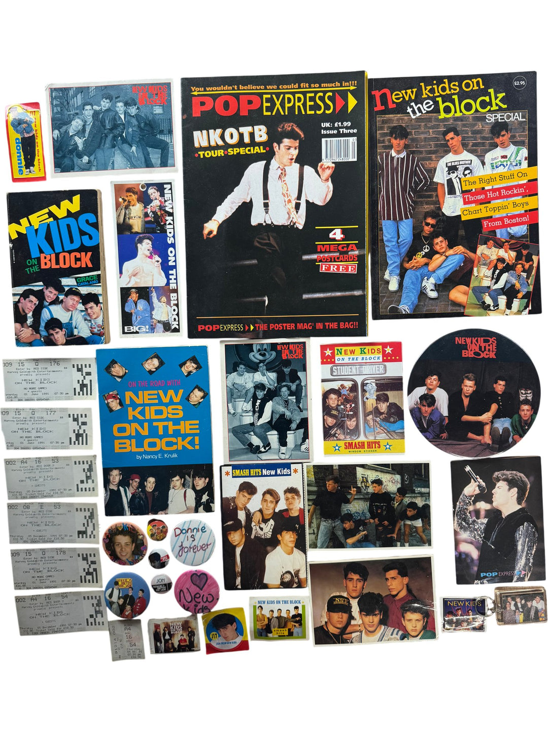 New Kids on the Block Memorabilia Collection