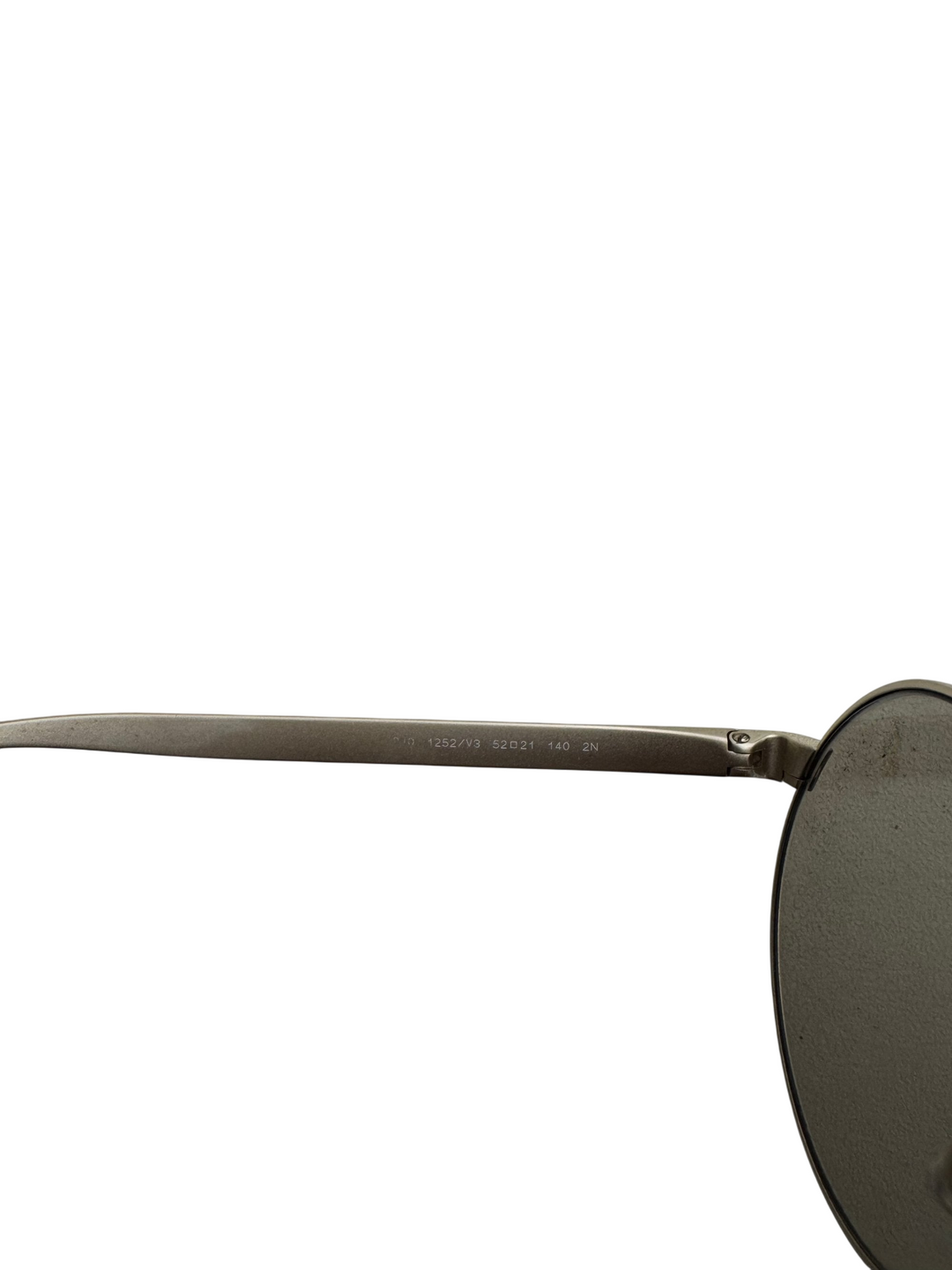 Versace Gold Round Sunglasses - Think Vintage
