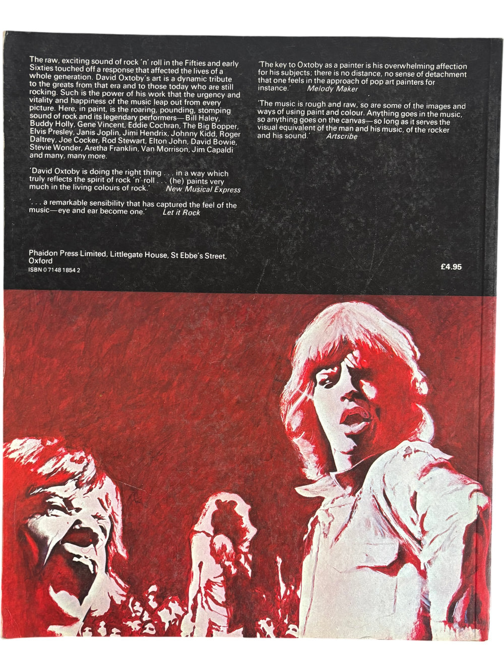 Oxtoby's Rockers Phaidon Press Edition Art Book Music Icons 1970s - Think Vintage