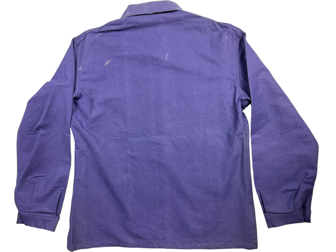 1960s Purple Workwear Jacket - L - Think Vintage