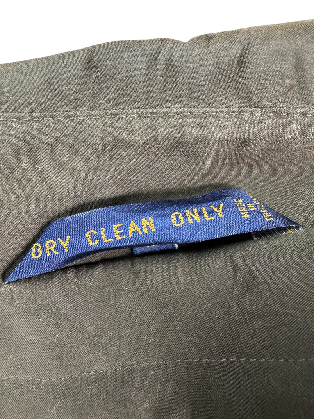 Chaps Ralph Lauren Microfiber Trench Coat - L