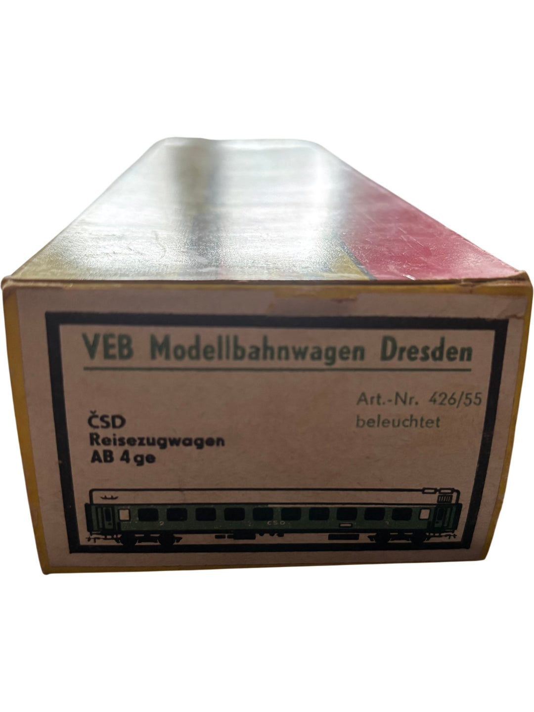 HO Scale Schicht Modellbahnwagen CSD Passenger Car