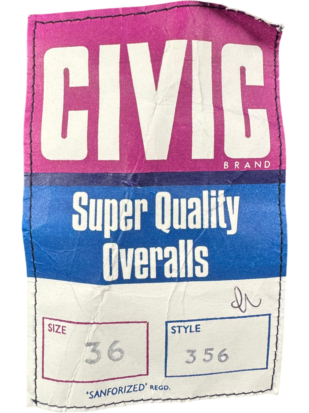 Civic Super Quality Workwear Overalls - M