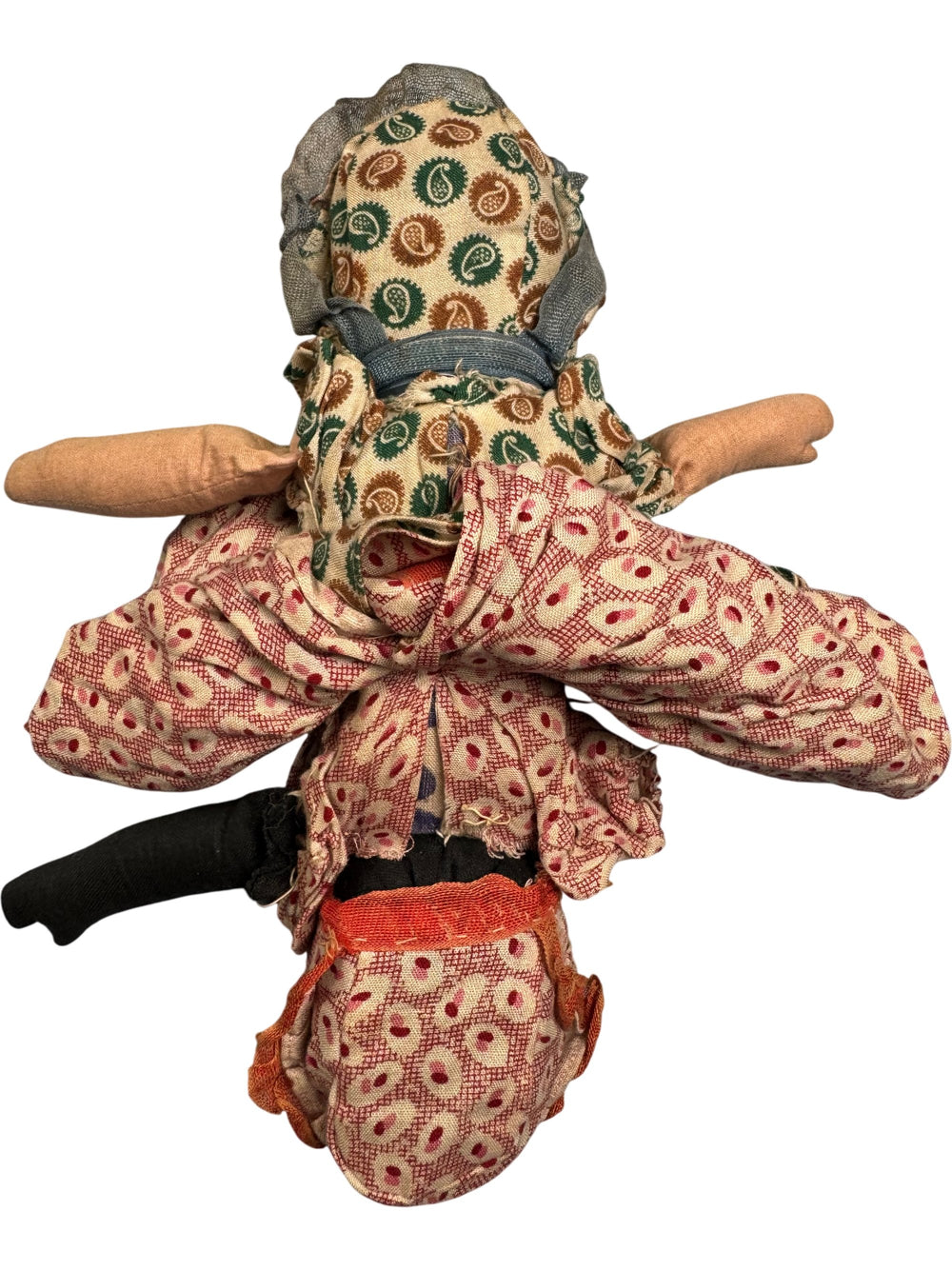 Vintage Reversible Cloth Topsy-Turvey Doll - Think Vintage
