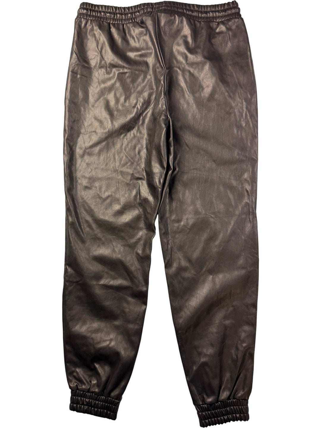 Michael Kors Faux Leather Joggers - W31