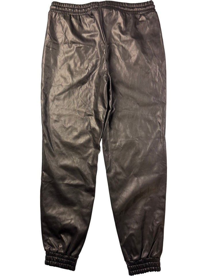 Michael Kors Faux Leather Joggers - W31