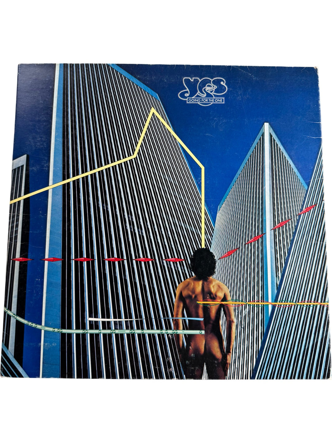 1977 Yes Going For The One Vinyl Album - Good+