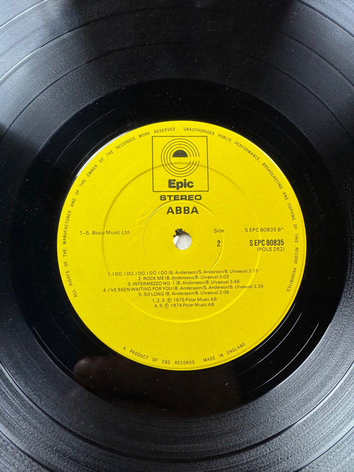 ABBA Self-Titled Vinyl Record - Good