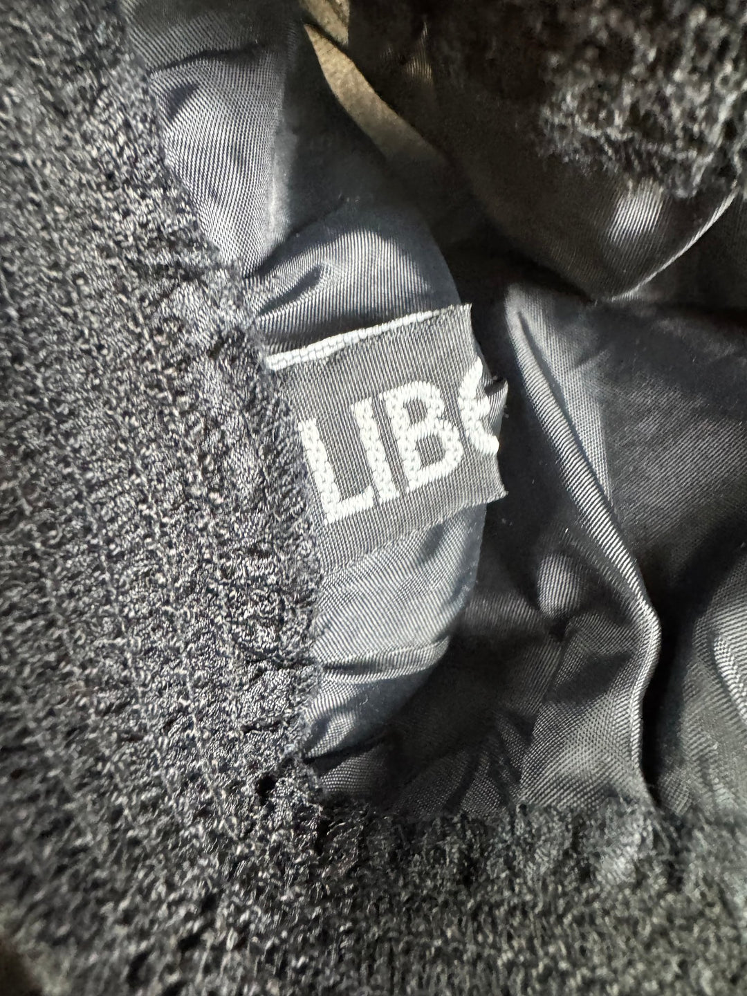 Liberty Black Polka Dot Overlay Skirt - W28-34