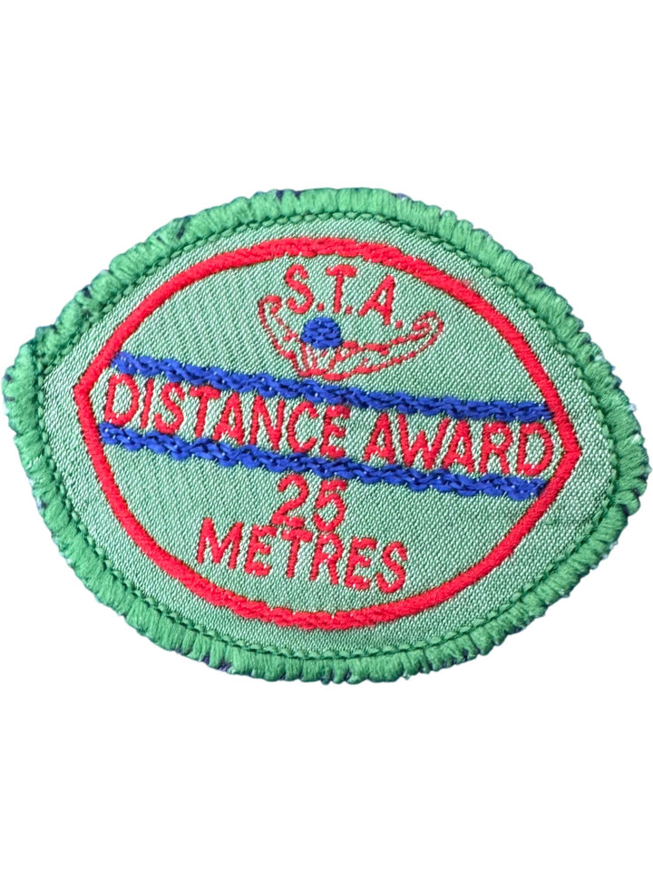 1970s St Michael Blue Track Jacket with Stripe Trim - Age 7/8