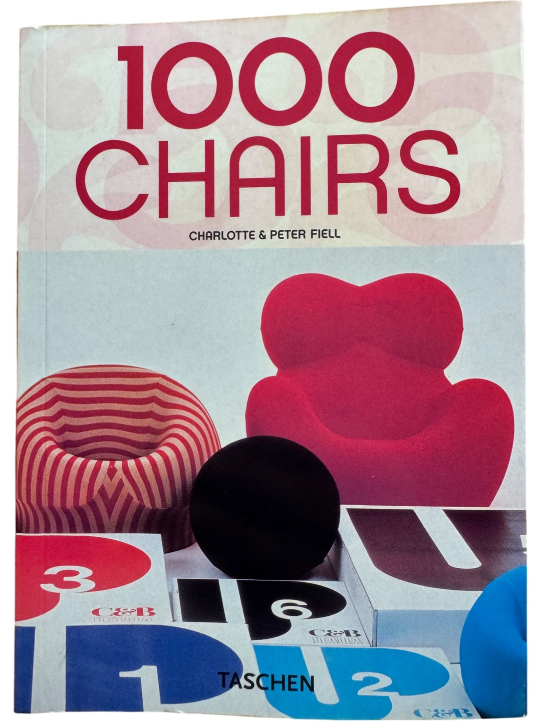 1000 Chairs Book by Charlotte & Peter Fiell