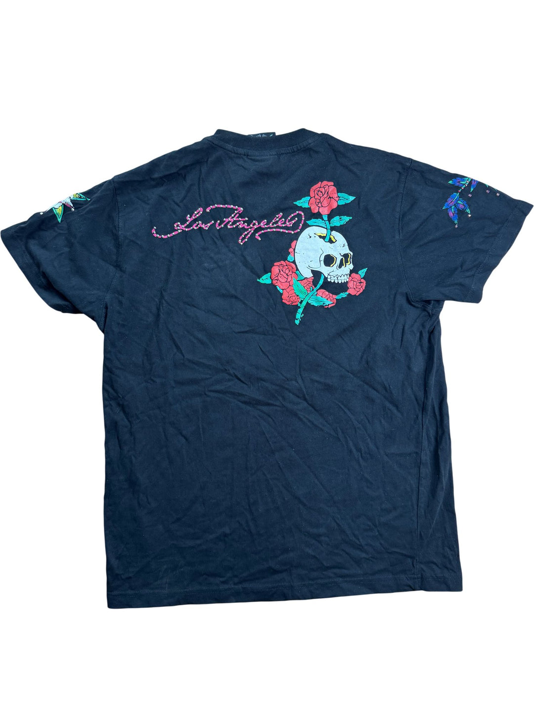 Langa Los Angeles Skull Graphic T-Shirt - M