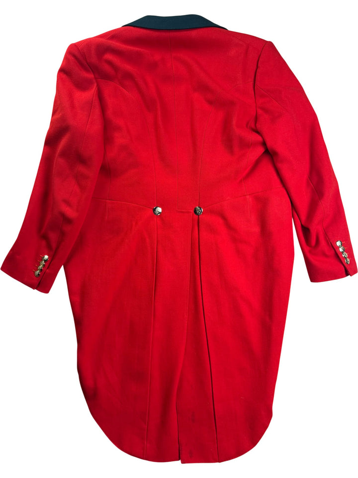 Red Double-Breasted Hunt Coat Tuxedo - M
