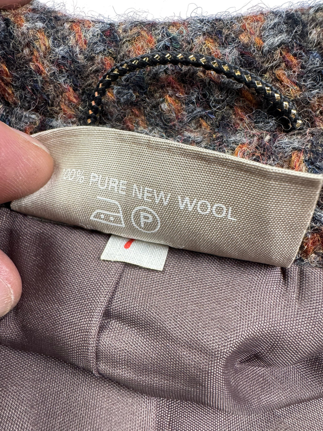 Pitlochry Shetland Wool Jacket and Skirt Set - M